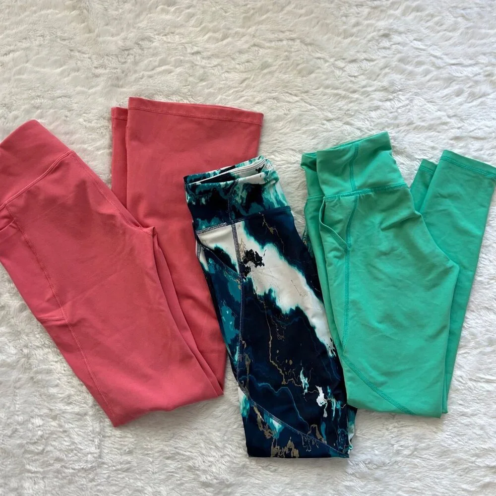 Girls Old Navy‎ Active Leggings Flared and Skinny - Size L/XL 10/12